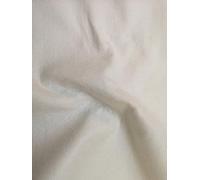 Fabric Land Felt Fabric 148cm Width, 16 Colour Options Sold by The metre, Free Delivery - White