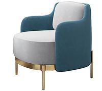 Fabric Lounge Chair for Living Room and Bedroom, Easy Assembly Reading Armchair, Ideal for Study, Balcony, Cafe, and Restaurant