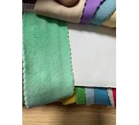 Fabric Material Crafts Costumes Dress Making New 45 Colors Mochi Minky 1mm Pile Super Stretch 5% Spandex Mochi Soft Short Plush Fabric For Toys Fursuit Paw Mochi Fabric Fabrics DIY Craftwork Sewing Pa
