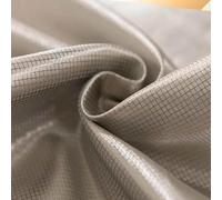 Fabric Military Grade Protection Faraday Fabric Blocks RF Signals Faraday Cloth for Anti Radiation, EMI Isolation, Signal Blocking,silver-4x1.1m