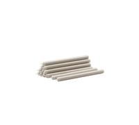 FABRIC Nagel Sterinlys 12-pack Linen Grey