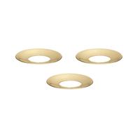 FABRIC Nagel Light Cuff 3-pack Solid Brass