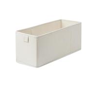 Fabric Narrow Storage Bins- 40x10x10cm Foldable Fabric Organizer Bin, Space-Saving Closet Dresser Drawer Organizer | Convenient Narrow Storage Bins Durable Efficient Store Sock Underwear Organizers