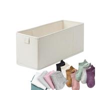 Fabric Narrow Storage Containers, Small Baskets, Foldable FabricC Storage Container, Polyester Drawer Box, Stackable Cotton Laundry Container, Durable Cupboard Shelf Organiser for the Home