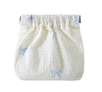 Fabric Organiser Bag with Automatic Closure, Compact Design, Storage Bags, Ideal for Cosmetics Accessories and Baby Items, Portable Nappy Essential