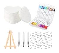 Fabric Paint Set | 3D Pen For Paint With Bubble Effect,Art Materials For 3D Painting On Sponge And Canvas, Festive Family Activities, Children's School Crafts, Children's Crafts