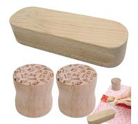 Fabric Pattern Weights - 3.5 Inch Wood Handmade Sewing Accessory Heavy Pressing Tool Iron Aid Quilting Crafting | Stable Paperweight