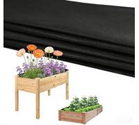 Fabric Planter Liner for Large Veg Trough,Non Woven Raised Bed Plant Liners,Heavy Duty Outdoor Raised Bed Replacement Felt Window Box Liners for Growing Vegetables, Flowers, Plants (2pcs 160x290cm)