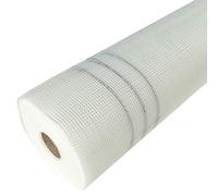 Fabric Plaster Cleaning Fabric 50 m² Reinforcement Fabric Mesh Fabric (1 m x 50 m) for Indoor and Outdoor Use 165 g/m² Fibre Glass Fabric Facade 4 mm x 4 mm Suitable for VWS and WDVS Systems BOHRFUX