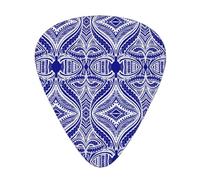 Fabric Polynesian Tattoo Soundtrack Guitar Picks Bass Guitarist Plectrums Paddles for Playing Guitar 12 PCS