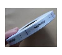 Fabric Printed Wash Care Labels - HAND WASH, 12mmWx62mmL, Roll of 1000 Labels - Buy 1 Roll Get 1 Free Offer!