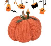 Fabric Pumpkins Fall Decor, Knit Pumpkins Autumn Pumpkin Decoration, Knit Pumpkin Ornament Thanksgiving Table Centerpieces Halloween Decor For Harvest & Fall Gathering Shelf Ornaments