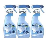 Febreze Fabric Refresher Classic Spray 500ml Pack of 3 Fresh Scent Laundry Furniture Upholstery Carpet Gym Bag Instant Fragrance Odour Remover with Welari Thank You Card | (3pack) (1500g)