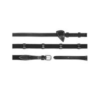 Fabric reins for horse with 9 stops Dy'on