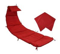 Fabric Replacement Cushion and Umbrella - Resilient and Stylish Upgrade for Hanging Hammock, Lounge, and Chaise Chairs to Enhance Outdoor Experience