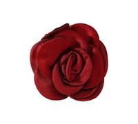Fabric Rose Flower Brooch Pins Trend Corsage Fashion Jewelry Brooches For Women Girls Shirt Collar Costume Accessories