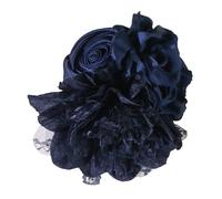 Fabric Rose Flower Patches Handmade Materials Kits Crafting Traditional Costume Dance Dress Sewing Flower Appliques Applique
