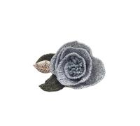 Fabric Rose Flowers Brooch Lapel Pin Badge Brooches Jewelry Dress Shawl Scarf Buckle Gifts for Women Accessories (A Talla nica)