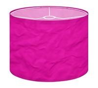 Fabric Round Drum Lamp Shade Hot Pink Grunge Magenta Purple Concrete Medium Linen Decorative Assembly Replacement Lampshades 13inch Set of 1 for Table Lamps, Floor Lamps,Ceiling Lamp