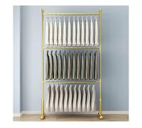 Fabric Sample Display Stand, Multilayer Scarf Display Rack, Floor-standing Rug Display Holder for Home and Commercial Use