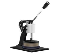 Fabric Sampler Cutter, 100c㎡ Round Textile Carpet Sample Cutting, Adjustable Cutter Head, Cutting Thickness: 0.1mm-10mm, Diameter 112mm, for Textiles, Carpets, Cardboard