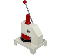 Fabric Sampler Cutter, Round Cloth Sample Disc for Textile, Carpet, Leather, and Paper, Hand Pressure Cutting Tool