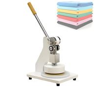 Fabric Sampling Knife, Fabric Sampling Knife with Standard Circular 100 cm², Manual Hand Press Design, Modular Quick-Release Design, for Cloth Film Paper and Industrial Materials