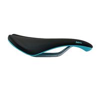 Fabric Scoop Elite Gel Radius MTB Road Bike Comfort Saddle, Black x Blue, VL1952