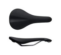 Fabric Scoop Elite Shallow Saddle - CroMo Rails - Natural Riding Position - 142mm x 282mm - FSD-12