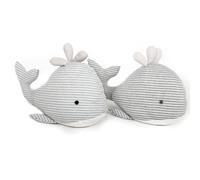 Fabric Seashore Whale Doorstop ~ Nautical Animal Door Stop