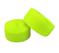 Fabric Sewing Hook and Loop Tape sew on 50mm, Non self Adhesive Nylon Strips Fastener(Fluorescent Yellow,50MM x 5 Yards)