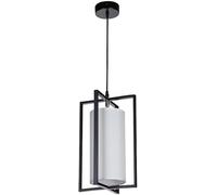 Fabric Shade Iron Art Single Head Chandelier Cloth Art Light Drum Pendant Lamps E27 Island Light Living Room Office Illumination Lights Fixture, Retro