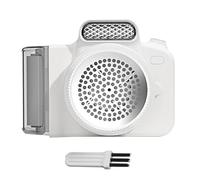 Fabric Shaver, Sweater Defuzzer, Trimmer with Camera Design - Battery Operated Sweater Shavers to Remove Pilling with Lint Ball Brush