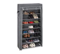 Fabric shoe cabinet 9 compartments removable shoe storage rack