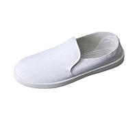 Fabric Shoes Men's Summer Casual Shoes Slip-On Running Shoes Kung Fu Trainers Comfortable Sports Shoes Without Laces Breeze Shoes Gym Jogging Shoes Soft Trainers Fashionable Barefoot Shoes, White, 9.5