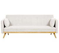 Sofa Bed 3 Seater ASAA Fabric Off-White
