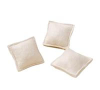 Fabric Softener Ball - Reusable Fabric Softener Lint Balls,Dry Cleaning Kit Square Wool Dryer Balls, Natural Fabric Softener Laundry Room Supplies for Home