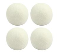 Fabric Softener Balls - Organic Wool Dryer Spheres, Chemicall-Free Drying Solution, Household Deodorizing Accessories, Quick-Drying Laundry Essentiall | Sustainable Cleaning Aid for Laundryy Room