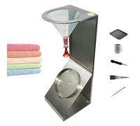 Fabric Spray Rating Tester, Surface Wetness Test with Adjustable Nozzle, 45° Stainless Steel Waterproof Testing Equipment for Evaluating Wetness Resistance