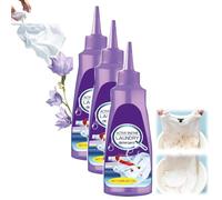 Fabric Stain Remover Spray, Active Enzyme Laundry Clothing Stain Remover Collar Stain Removal Spray, White Shirt Garment Stubborn Stain Cleaner Oil Remover (3 Pcs)