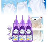 Fabric Stain Remover Spray, Laundry & Cleaning White Shirt Garment Stubborn Stain Cleaner Oil Remover, Active Enzyme Laundry Clothing Stain Remover, Collar Stain Removal Spray (3 PCS)