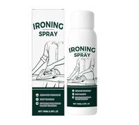 Fabric Static Remover Ironing Spray - 100ml Travel Size | Spray Starch For Clothes Static Guard Heavy Hold | De-Statics Linen Cotton Polyester Silk Garments | Daily Use Traveling Cruise Vacation