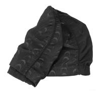 Fabric Swim Cap for Pool Swimming - Nylon-Based Cap for Women and Men with Elastic Fit, Low Weight, and Effective Hair Containment (Black)