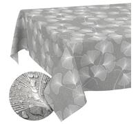 Fabric Tablecloth, Table Linen, Textile, Cotton, Polyester, Fabric, Washable, Easy Care, Round, Oval, Square, Dandelion, 100 x 140 cm, Cut Edge
