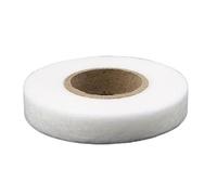 Fabric Tape - 60m Double-Sided Fusible Web For Clothes, Iron-On Adhesive Sewing Glue Tapes, Black White Non-Woven Interlining For Curtains Badges, 2cm Width No-Sew Bond Accessory Uniforms