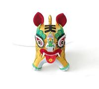 Fabric Tiger Ornaments Cloth Tiger Doll Chinese Folk Cultural Heritage Decor Ornament Plush Toy