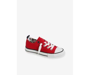 Fabric Trainers with Elastic, for Boys red medium solid