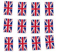 Fabric Union Jack Bunting Flags 10M/ 33ft Long with 30 UK Flags British Banners Party Decor United Kingdom Full Flag Patriotic Themed Bunting for UK National Royal Queens 90th Street Party Decoration