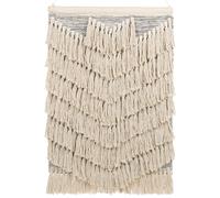 Beliani Fabric Wall Hanging Kotra Cotton 106 Cm Beige