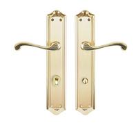 Fabricación Española Manivelas A004JMC47IPS Model 7770 Crank Set, Gold Matte-Glitter